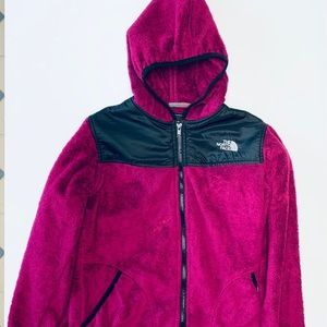 Fuzzy Northface Jacket